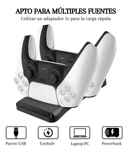Base De Carga Rápida Joystick Dual Compatible Con Ps5 2