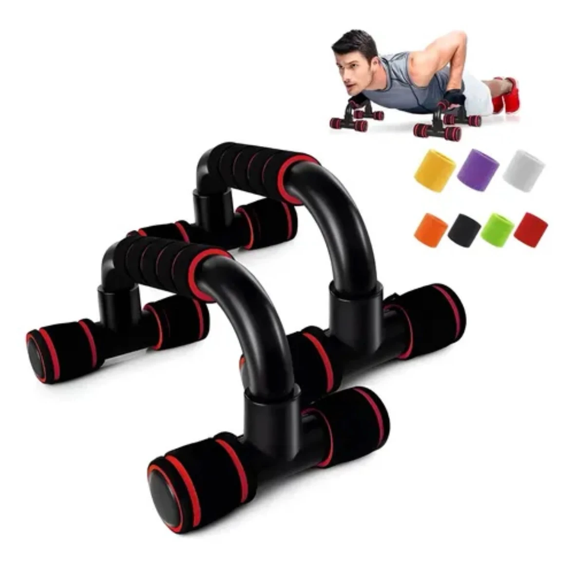 Barras para lagartijas push up 2
