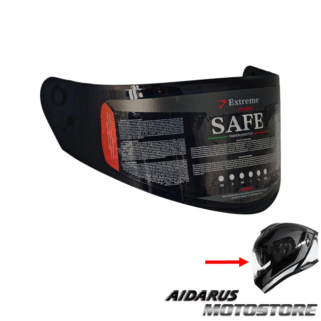 VISOR PARA CASCO FF802 OSCURO