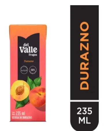Frugos del Valle 235ml Durazno