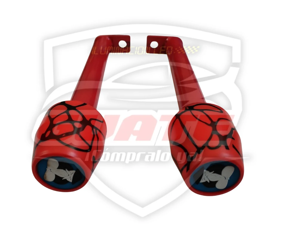 SLIDER PARA MOTO ROJO 2