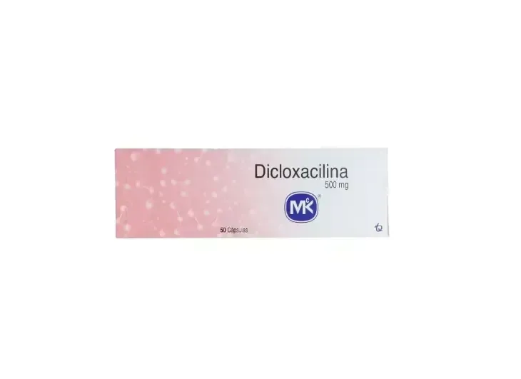 DICLOXACILINA 500 MG X 50 CAPS MK