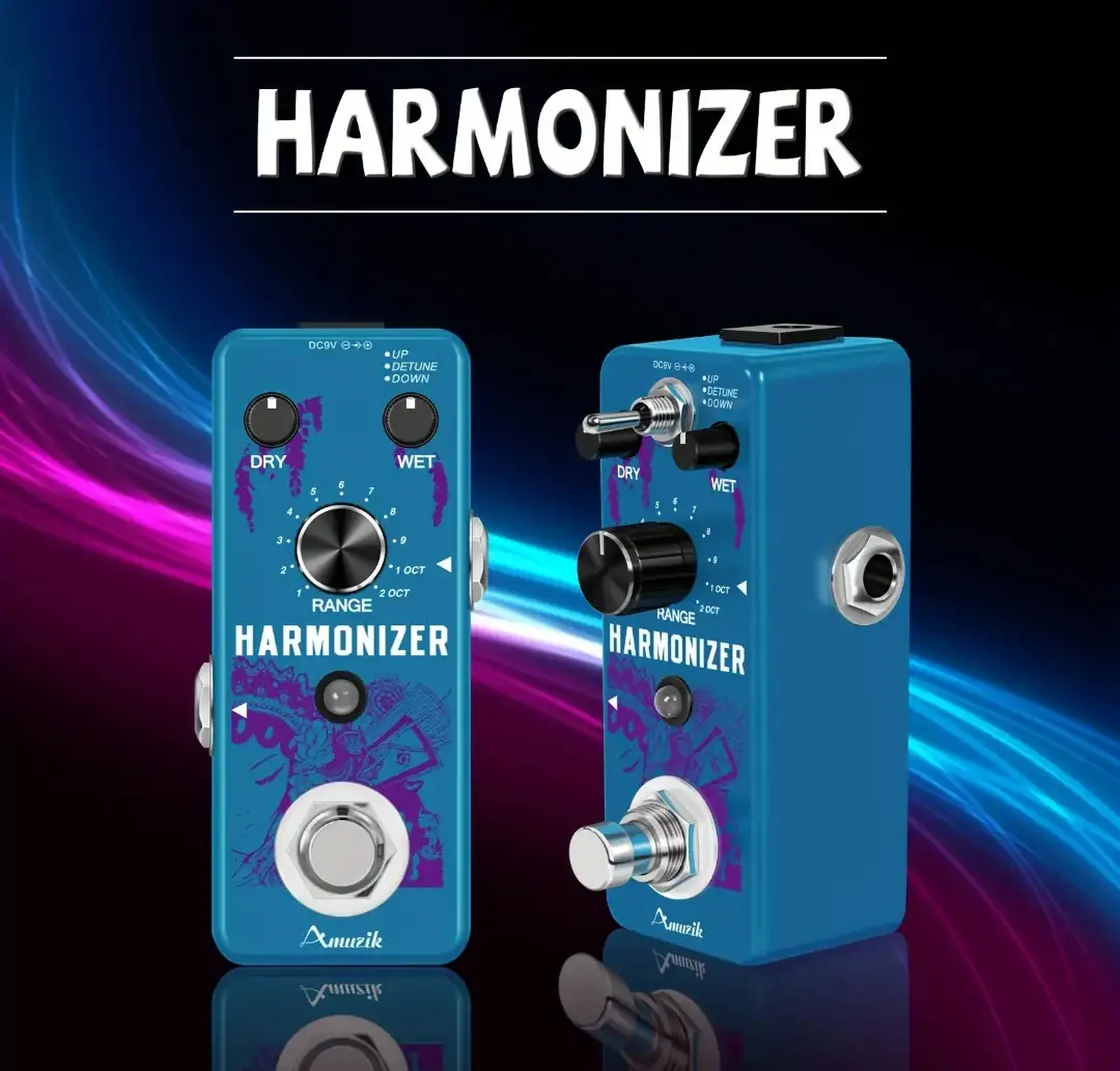 Pedal Harmonizer Guitarra Bajo 