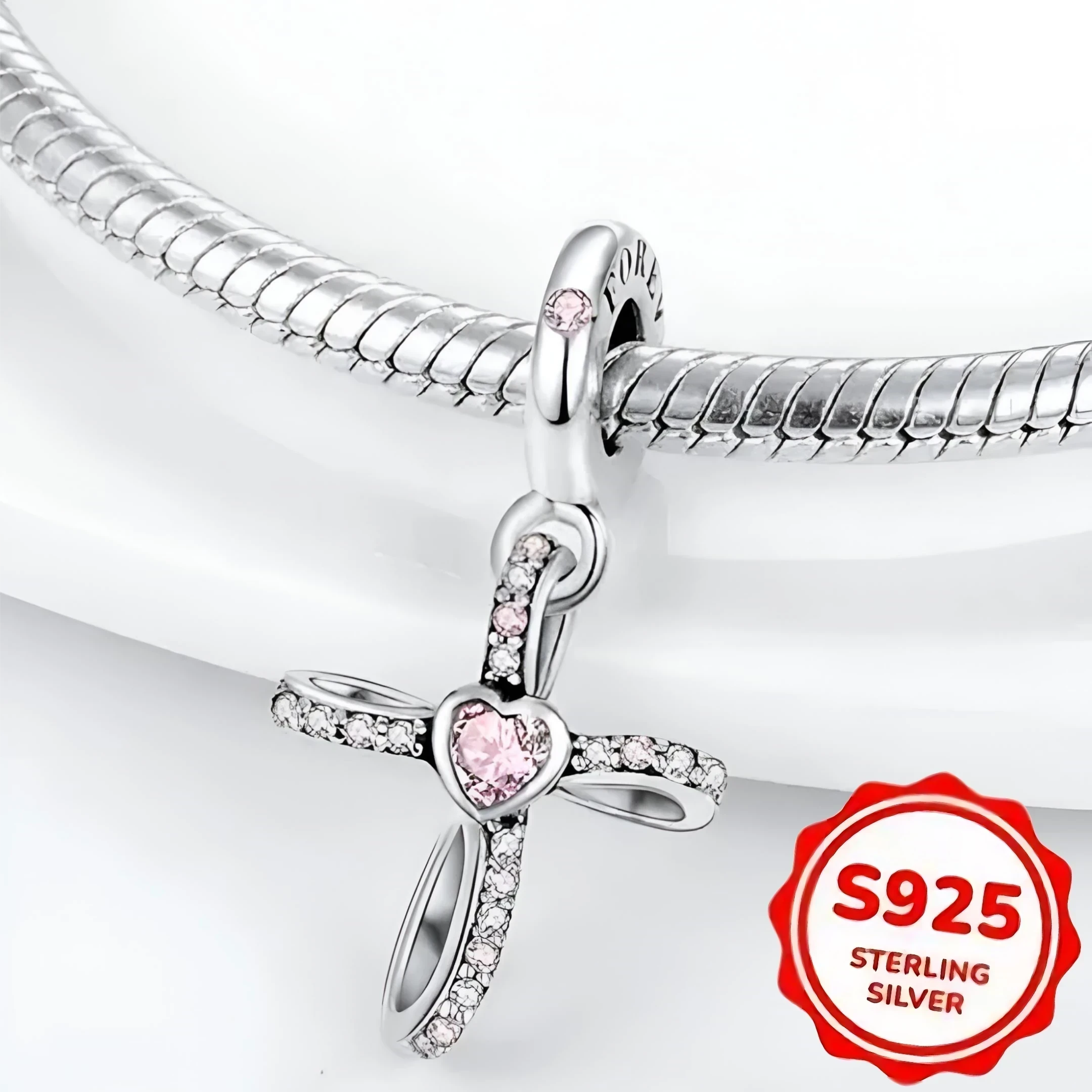 COLGANTE DE CRUZ PLATA 