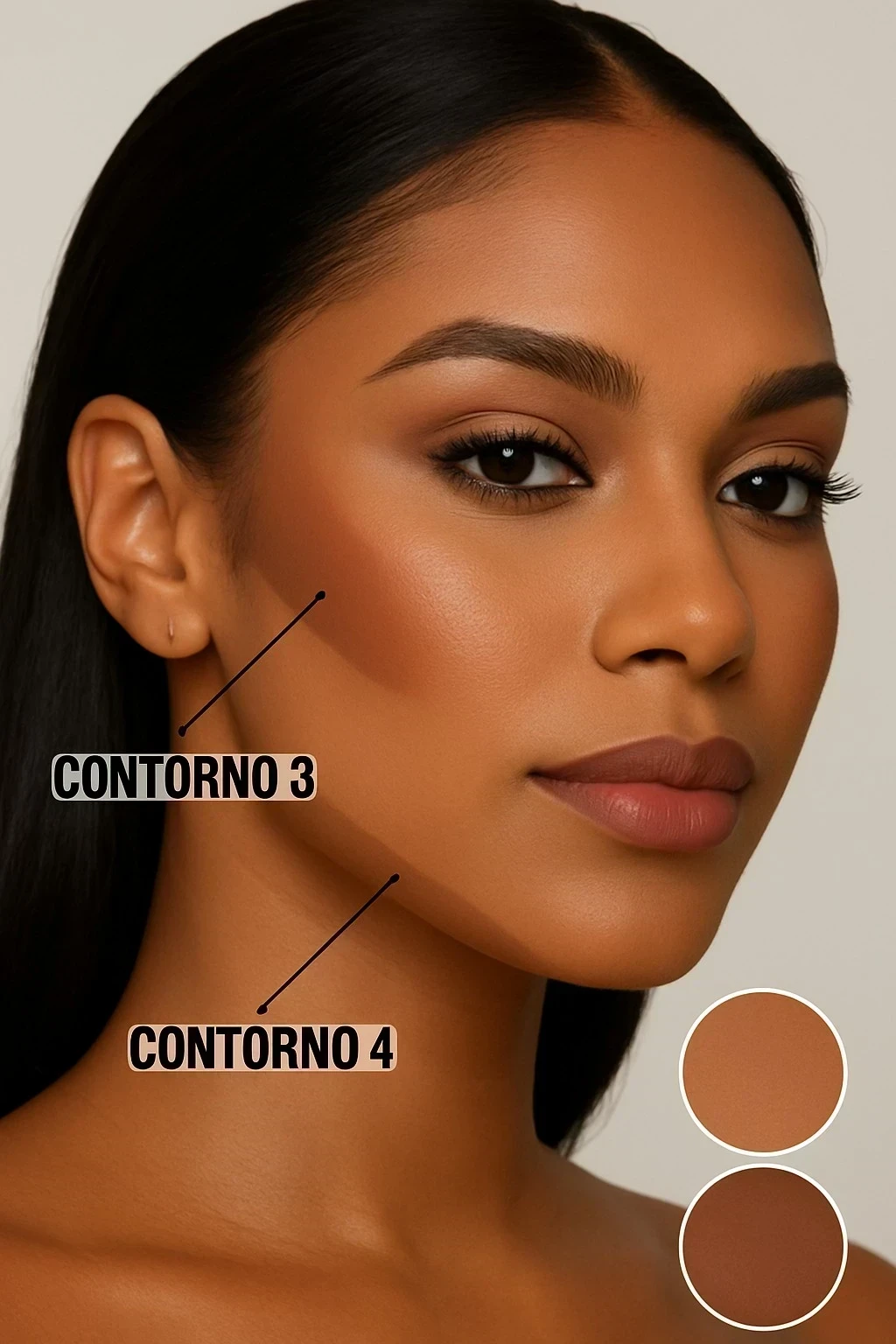 Kiss Beauty – Contorneador líquido Fit to the skin cover 7
