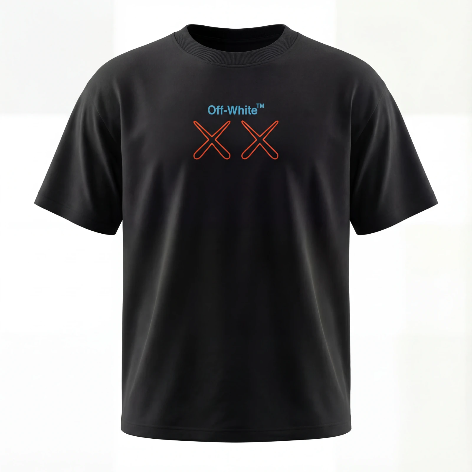 Playera Off White Kaws