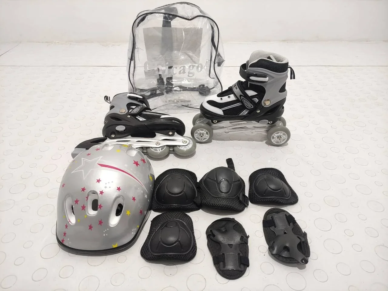 Patines Semiprofesionales En linea Ajustables 4 Ruedas 2