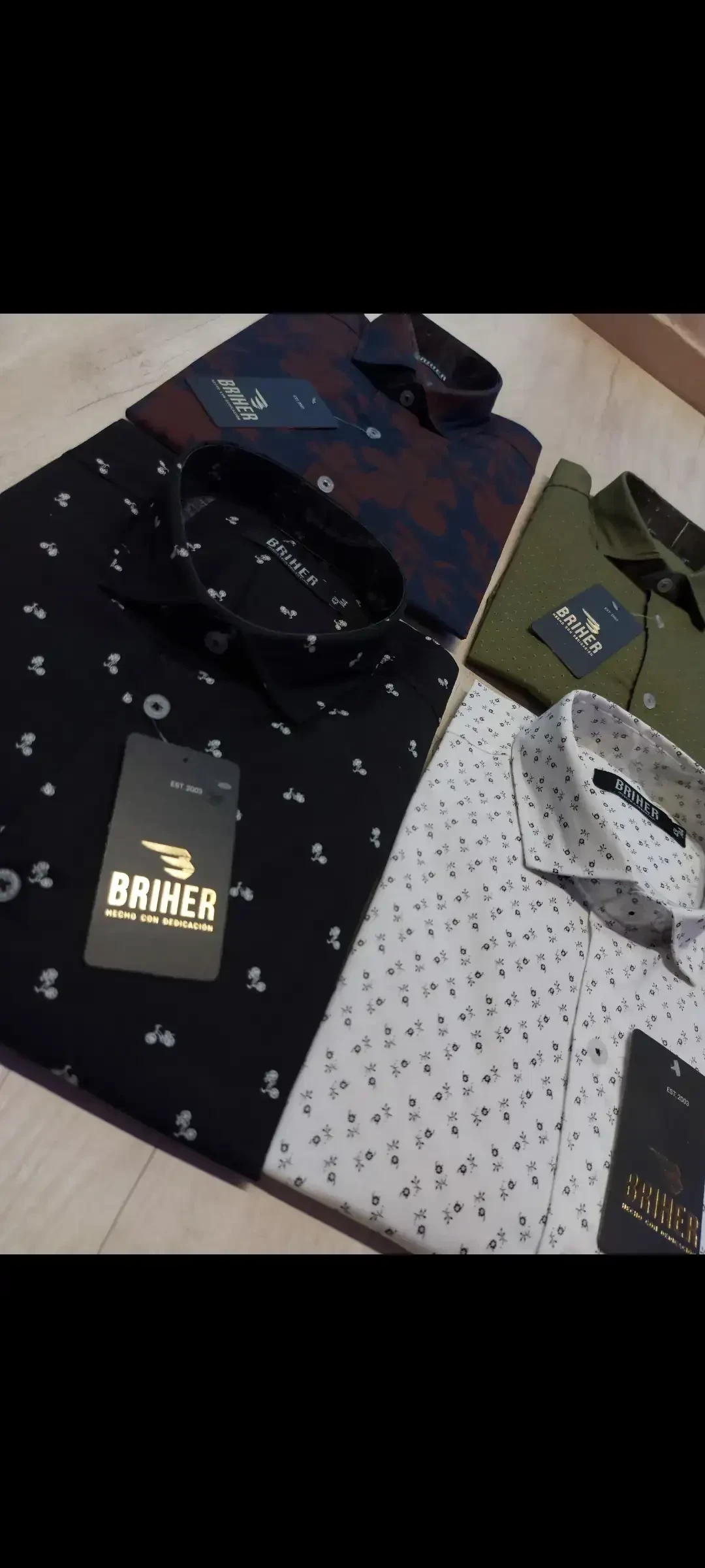 CAMISAS ENTALLADA 