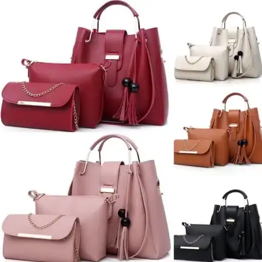 Cartera grande 3 piezas ⚡ YTZ 