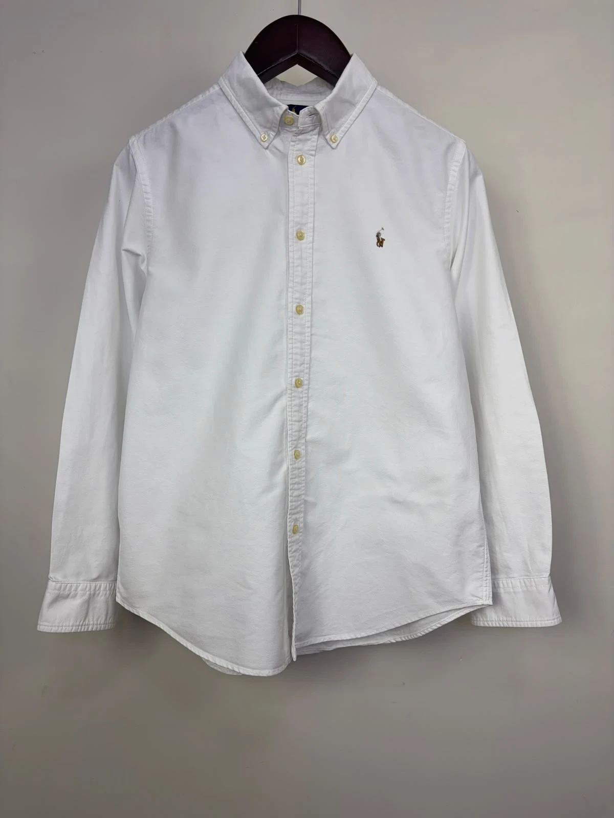 RALPH LAUREN WHITE OXFORD SHIRT