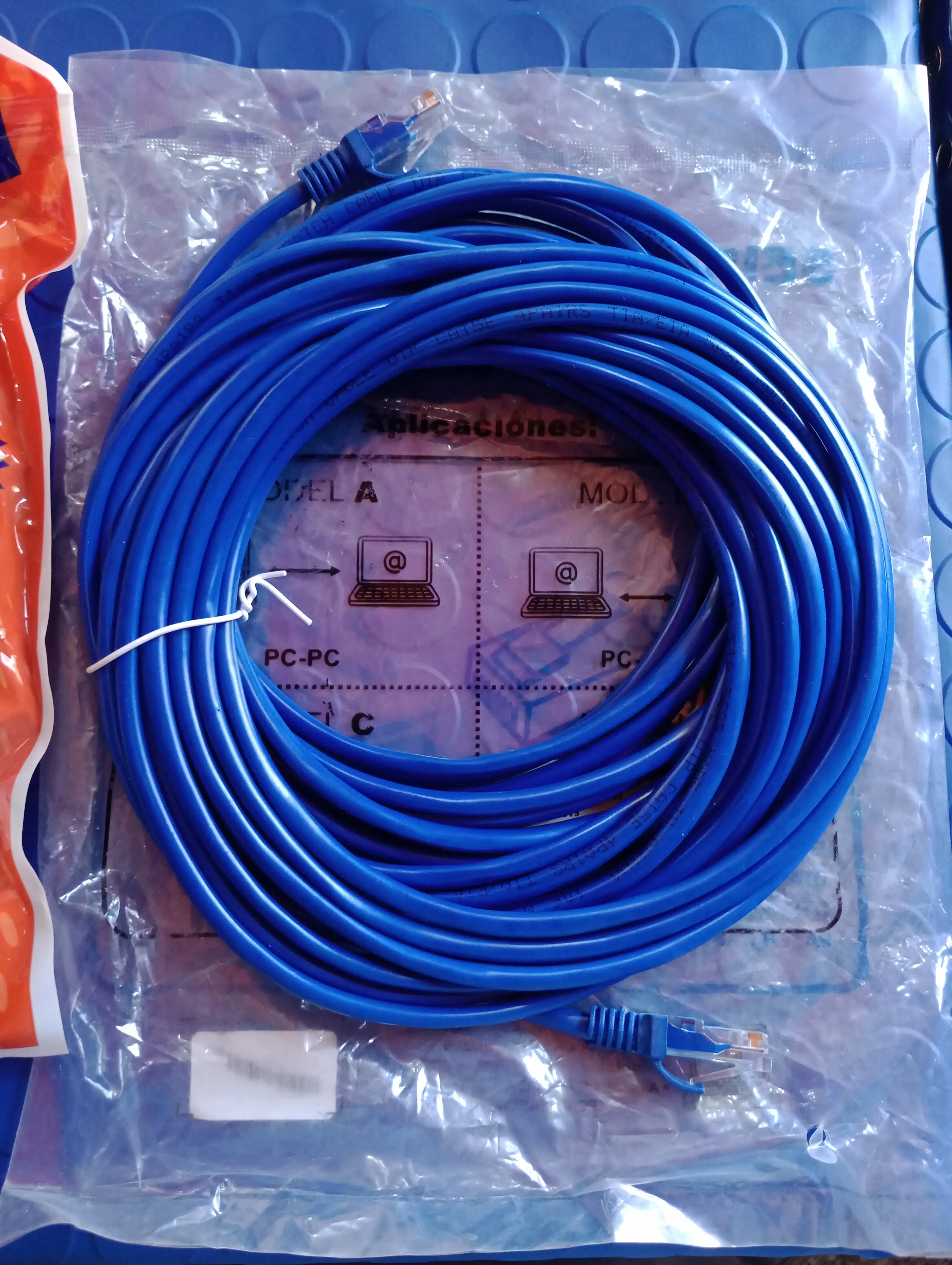 Cable de red internet MEGALITE x 10 metros  2