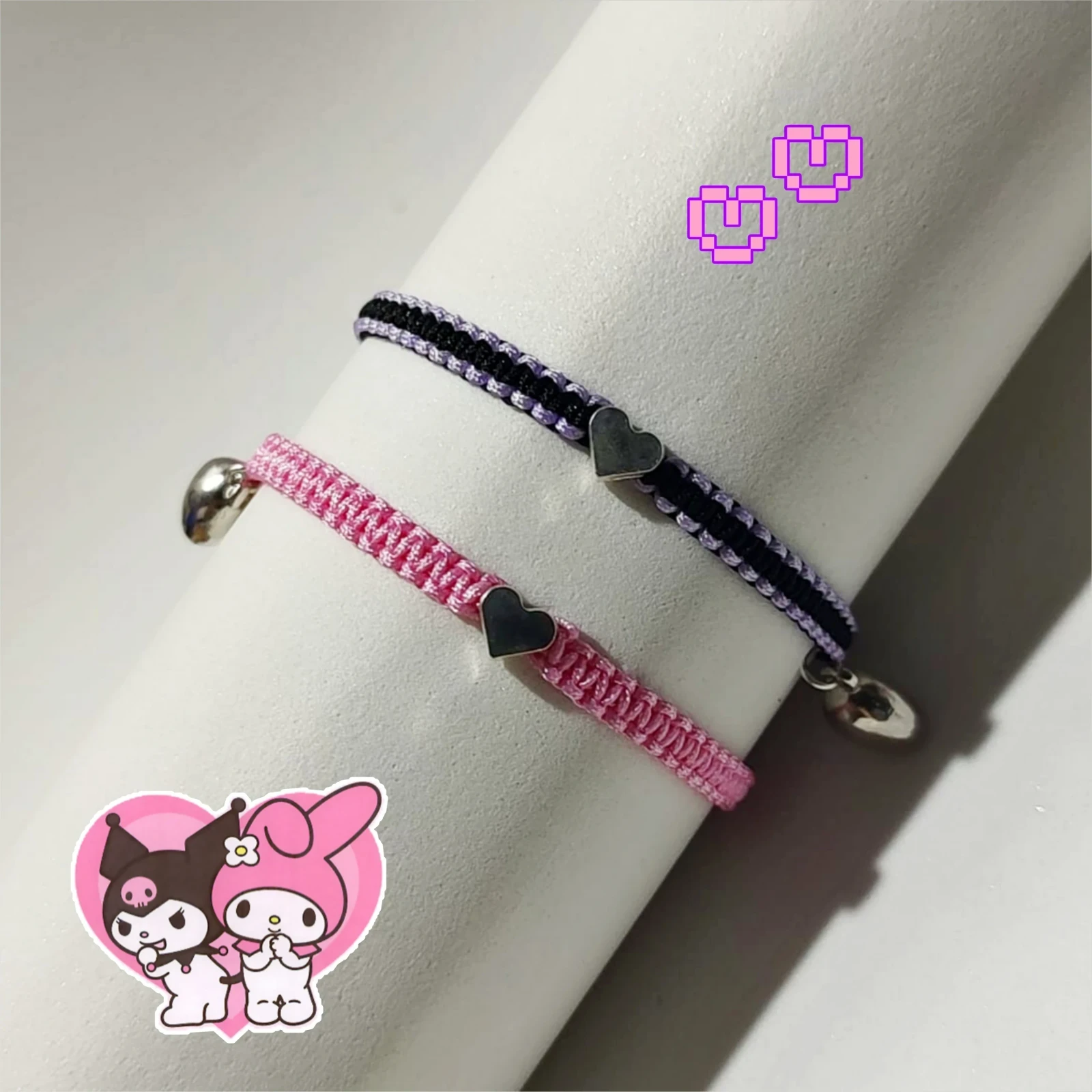 Dúo Pulseras de Kuromi y My Melody 2