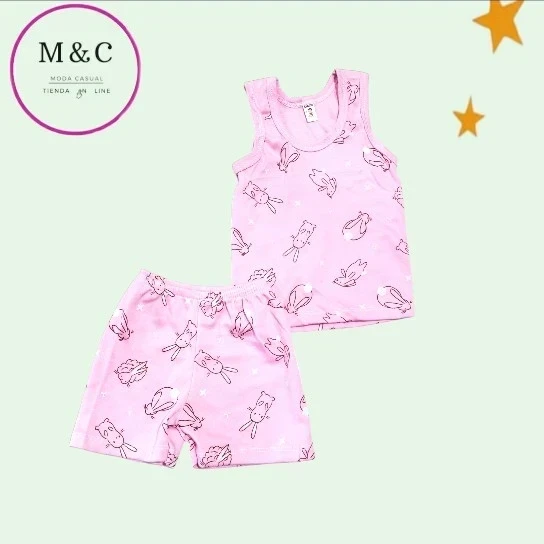 conjunto shorts T-3