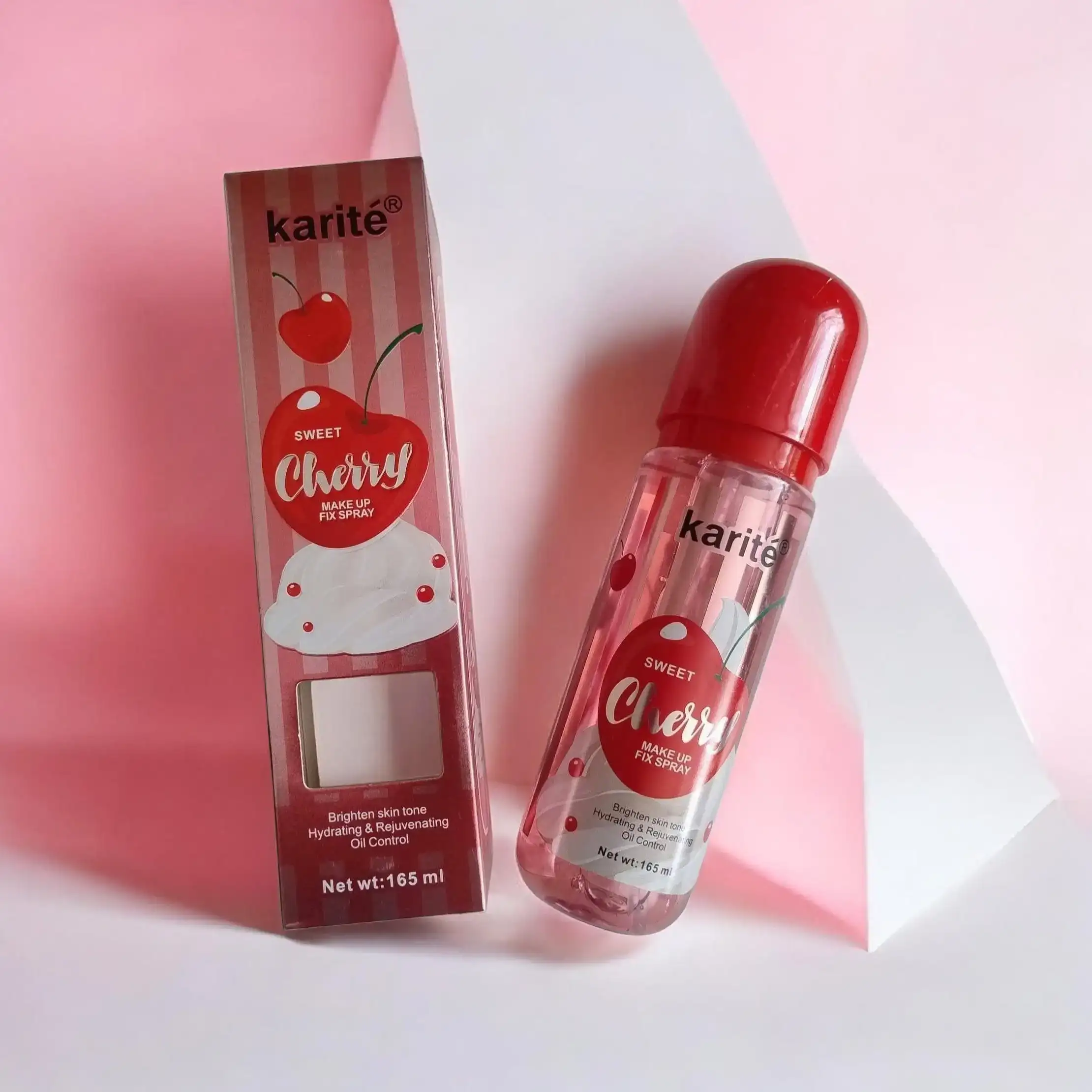 Fijador de Maquillaje Cherry 165ml Red. Marca: Karité