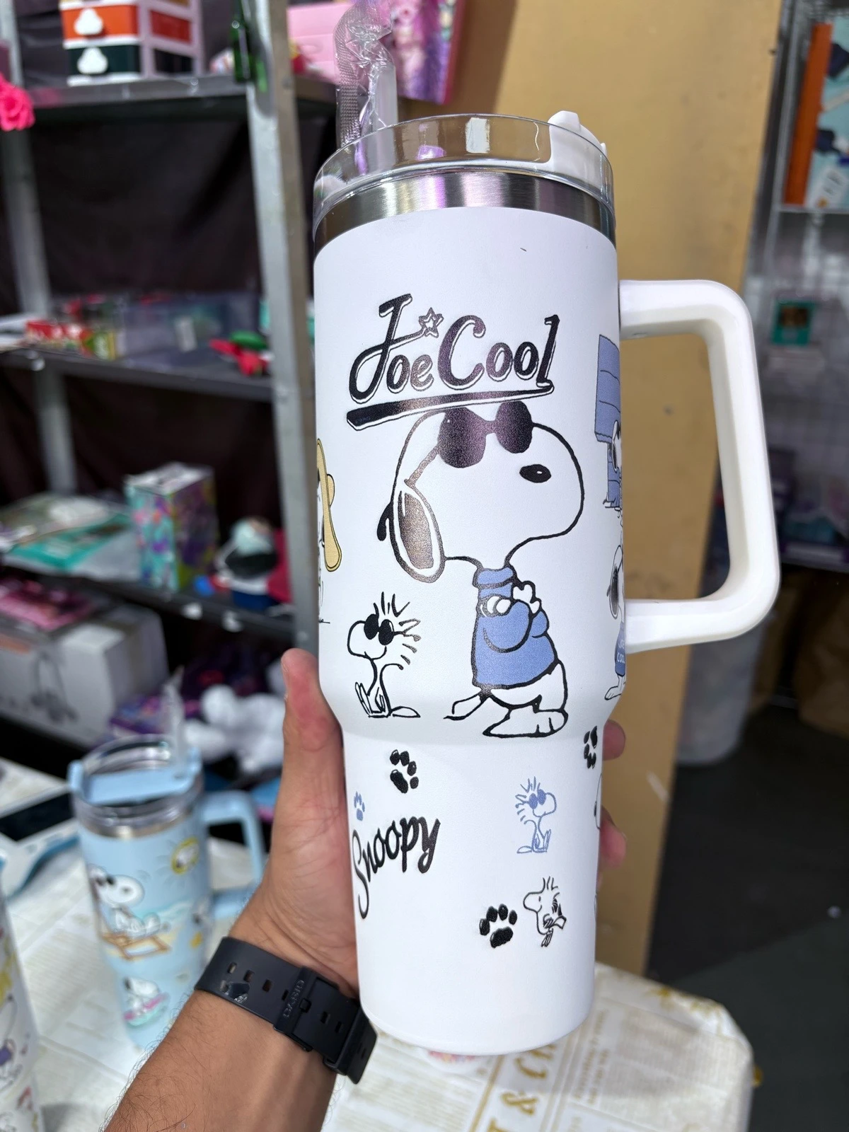 TERMO DE ACERRO INOXIDABLE 1200 ml. COLECCION SNOOPY 6