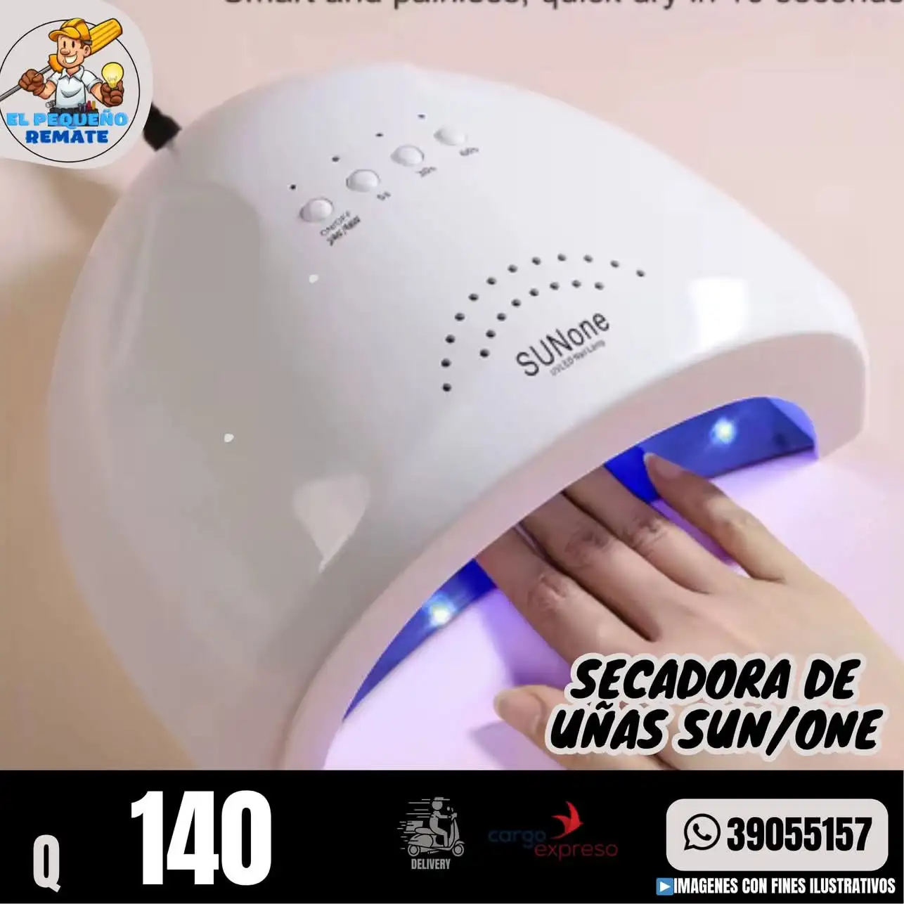 SECADORA DE UÑAS SUN/ONE 3
