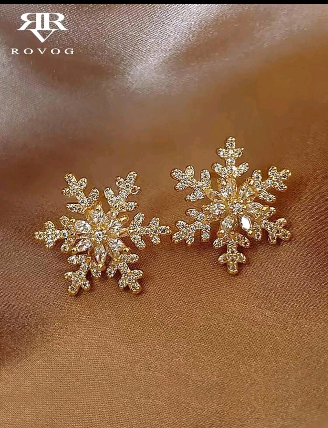 Aretes copo de nieve