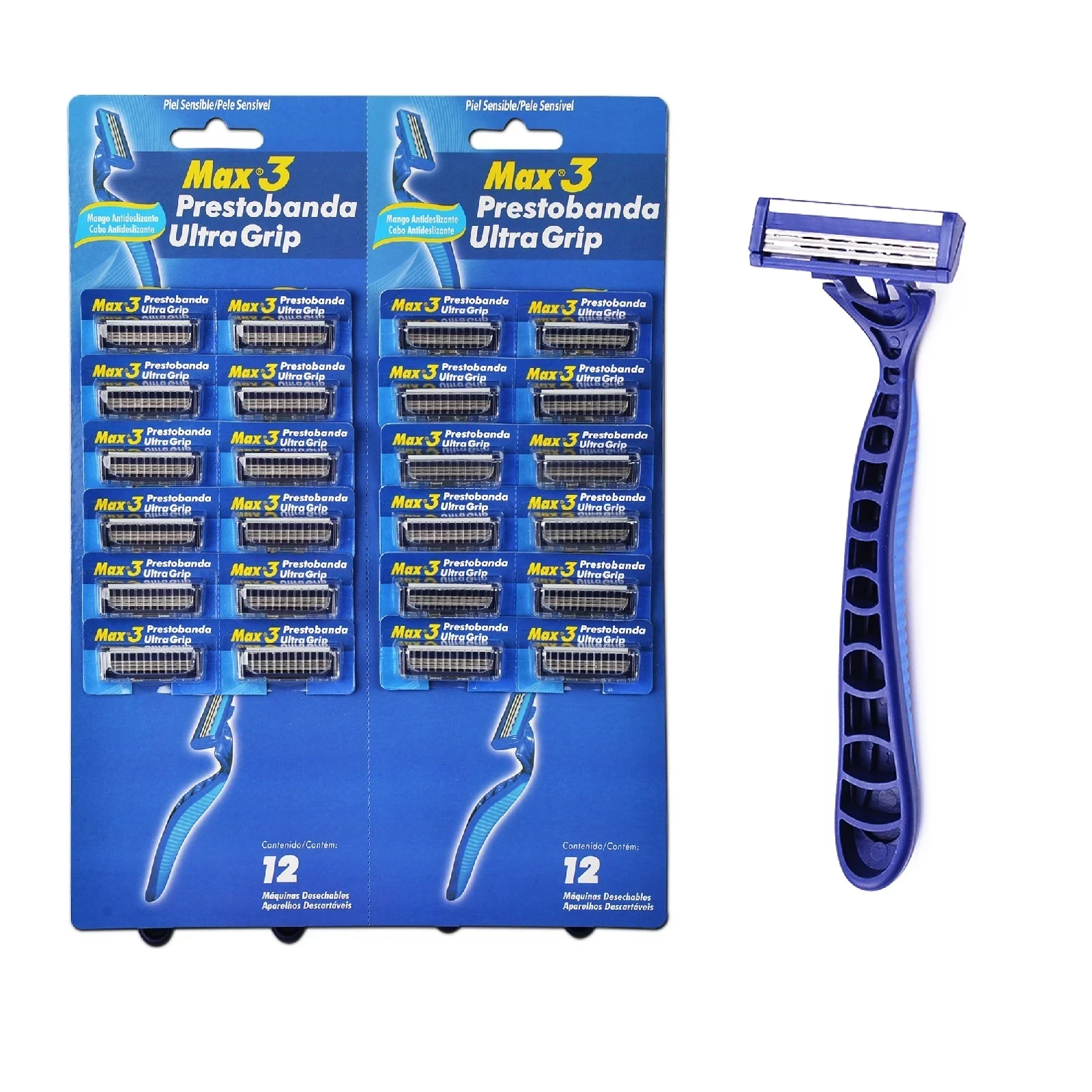 Gillette Max Triple Hoja Pack 12 unidades 