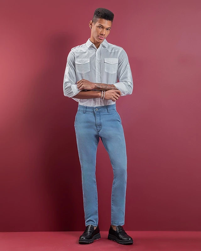 Calça Masc Skinny
