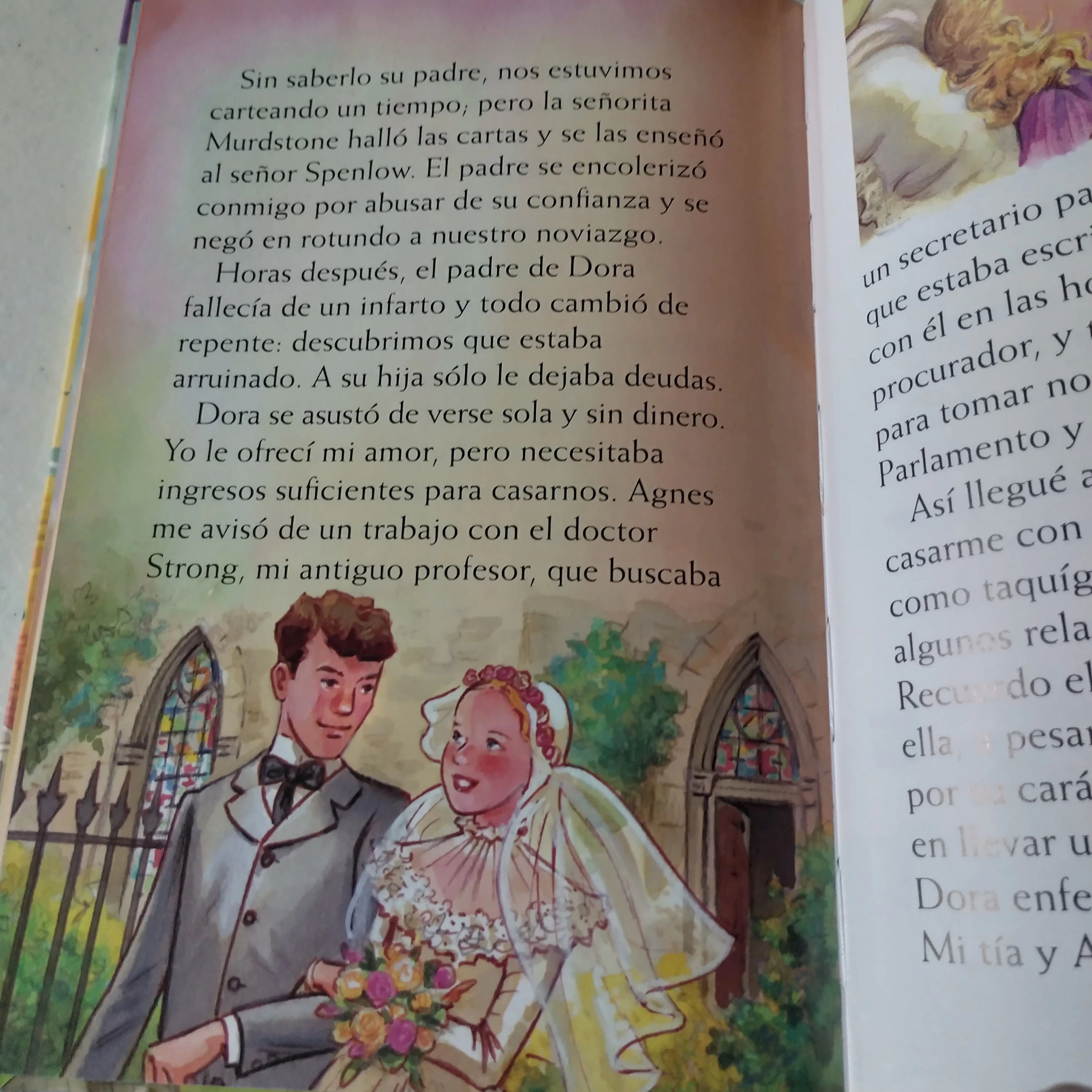 David Copperfield, Charles Dickens, infantil  2