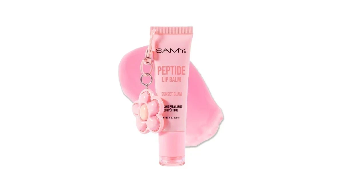 samy sunset glam lip balm con peptidos 001