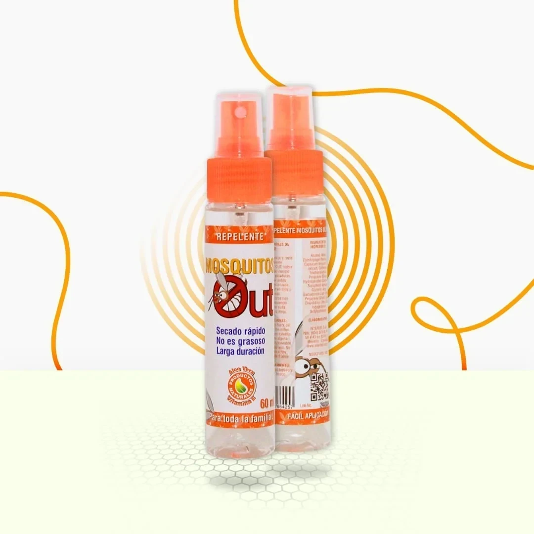 interbel mosquitos out repelente en spray 60ml