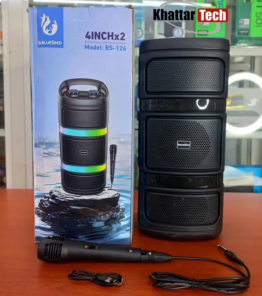 Parlante bluetooth blueseed bs-126 con microfono