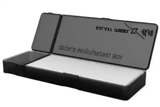 GALAXY Caja hidratante para calcomanías de 21x7x2,5 cm 2