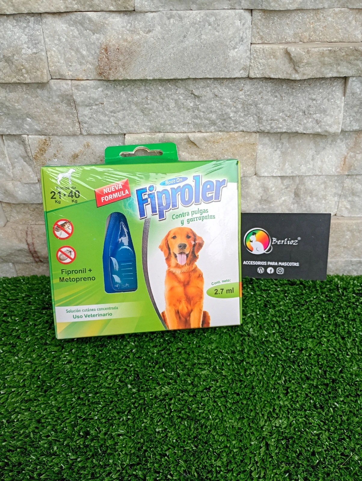 FIPROLER ANTIPULGAS PERRO 21 - 40KG 6