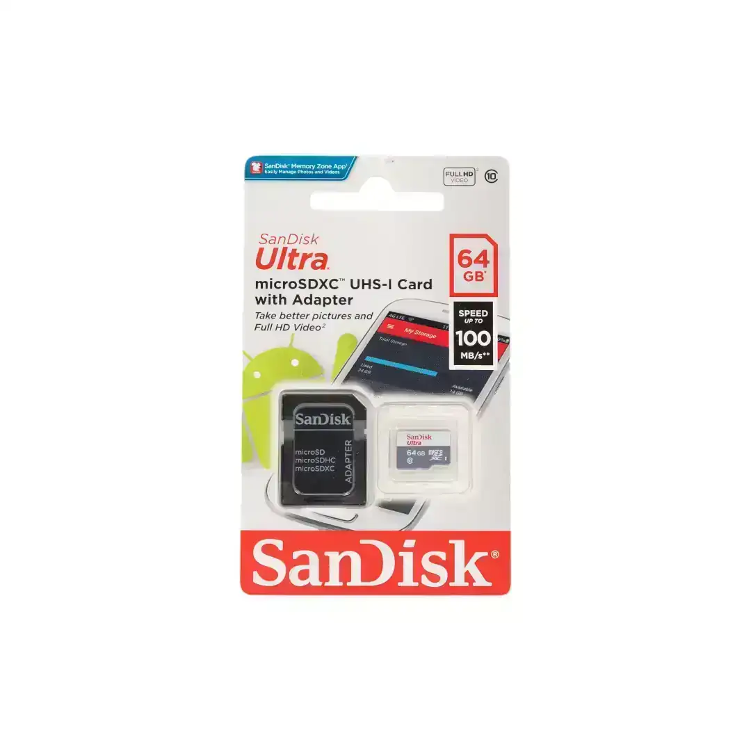 TARJETA MICRO SD SANDISK 64GB