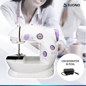 MAQUINA DE COSER MINI SUONO CON PEDAL DE 2 VELOCIDADES  4