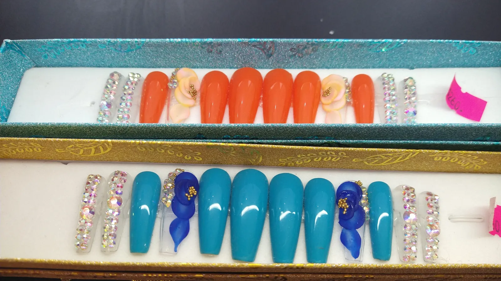 Uñas express flor