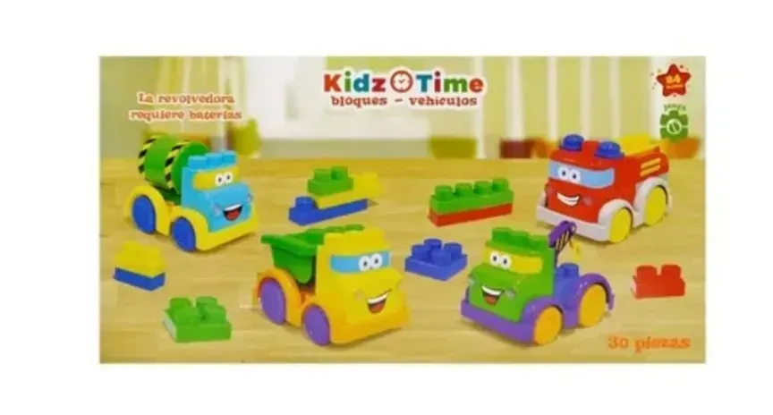Kidz Time Vehiculos con Luz y sonido 2