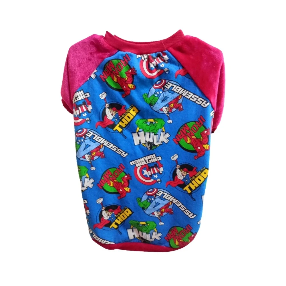 Polo raglan afranelado Avengers