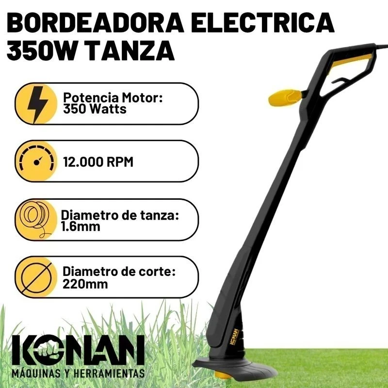 BORDEADORA ELÉCTRICA KONAN KBE350 350W