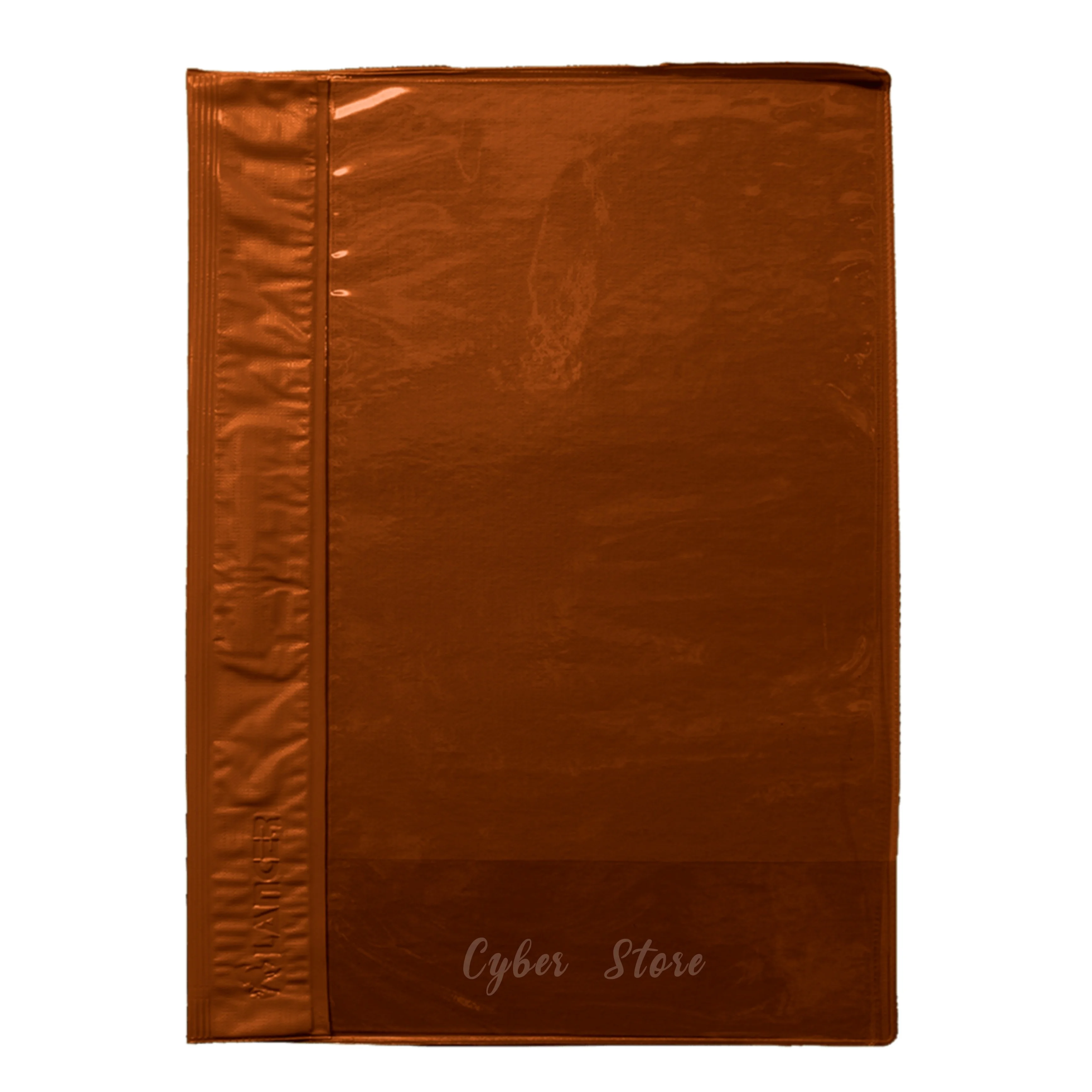 Carpeta plastica Oficio cafe