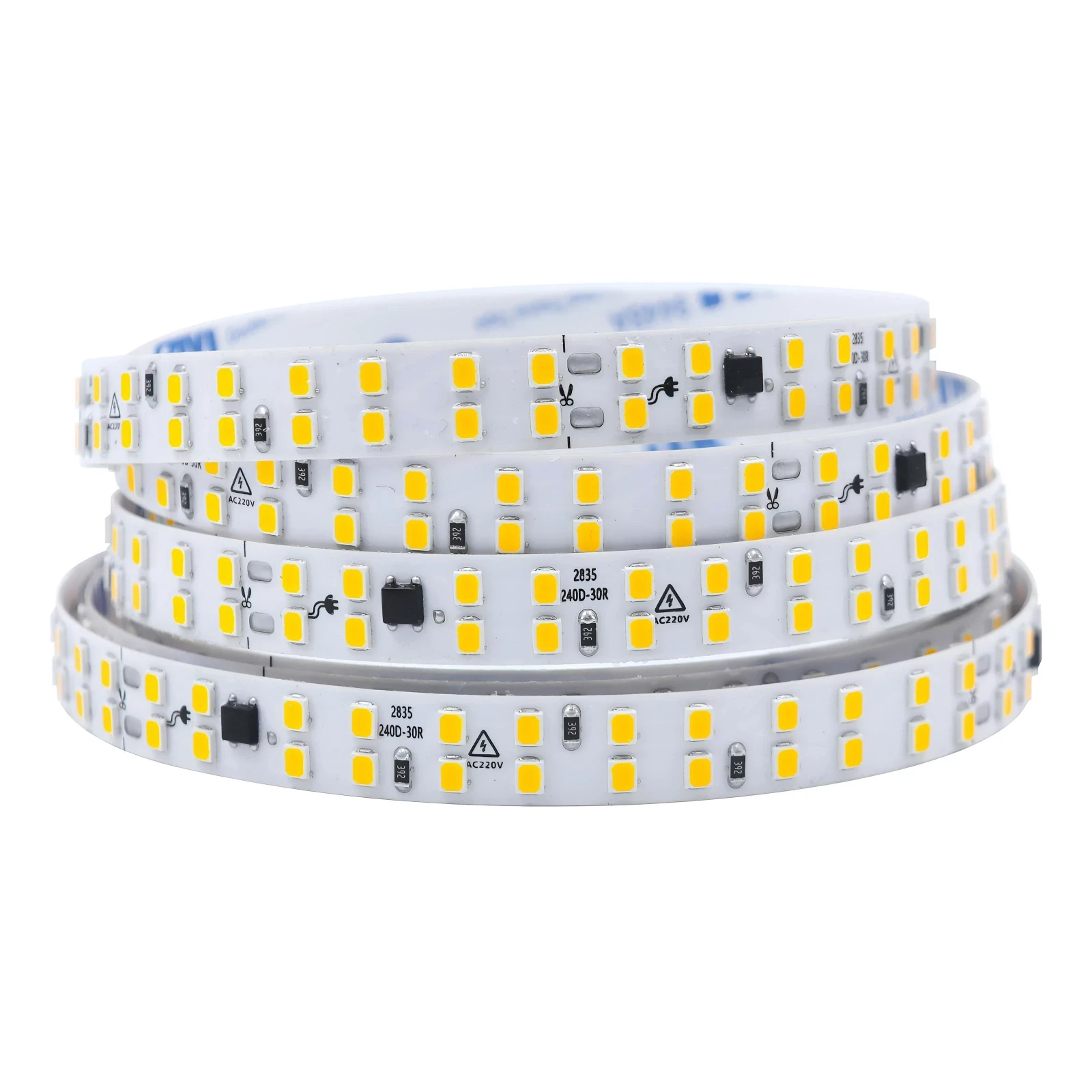 CINTA LED DOBLE CHIP 240LEDS/M 110V