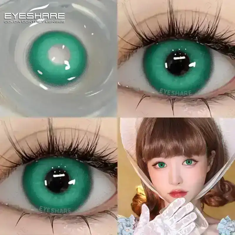 NEBULA GREEN (Ojos Anime Cosplay)