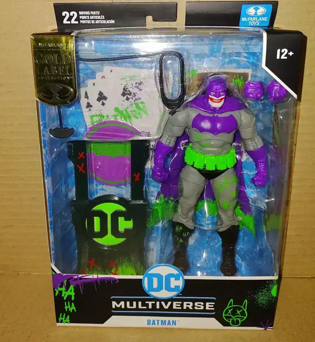 Mcfarlane DC Multiverse: BATMAN DARK KNIGHT RETURNS (JOKERIZED) GOLD LABEL