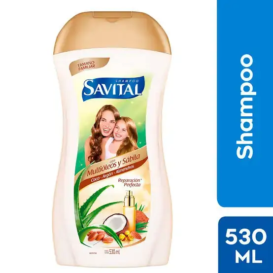 Shampoo Savital Multióleos y Sábila