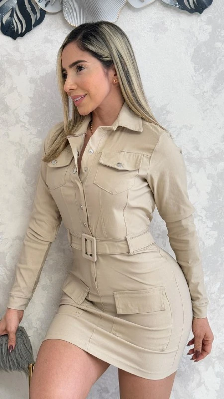 Vestido safari  10