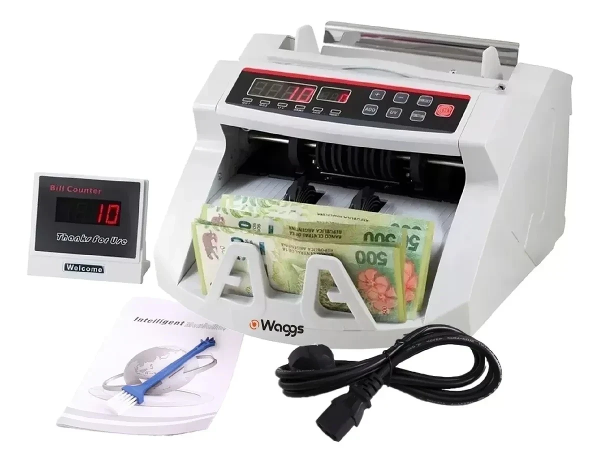 CONTADORA DE BILLETES WAGGS DBC-001