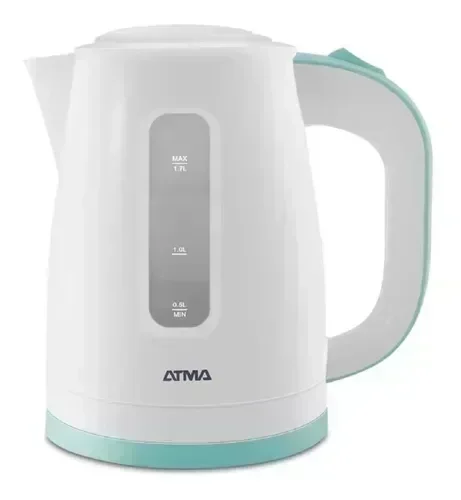 Pava Electrica Atma Essential Pe0821ap Corte Automat Blanco Color Blanco