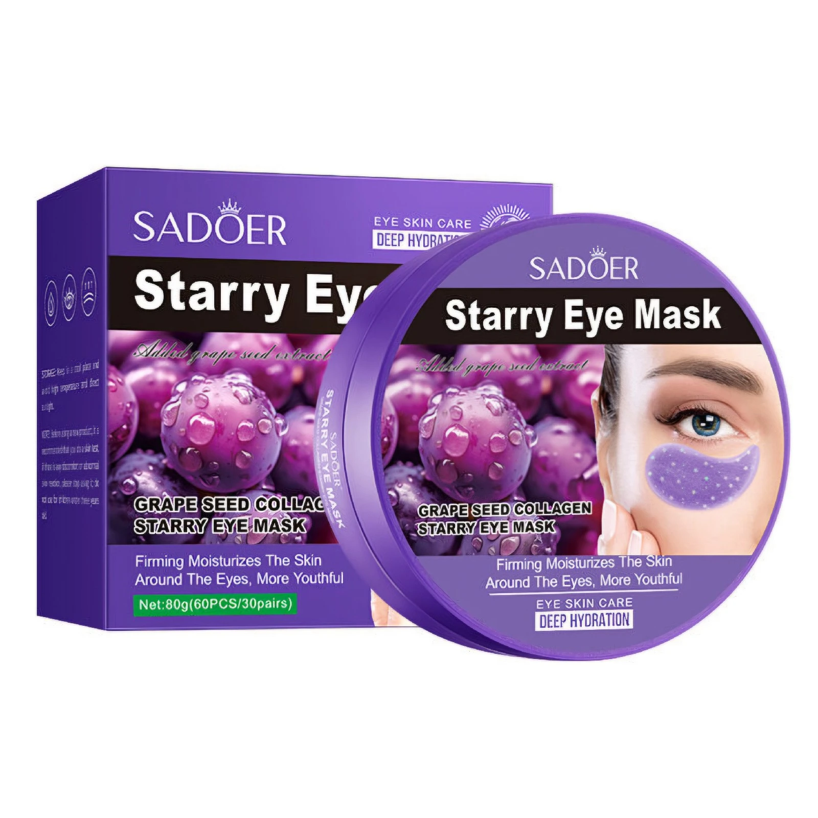 Colágenos para Ojos Grape Seed Sadoer