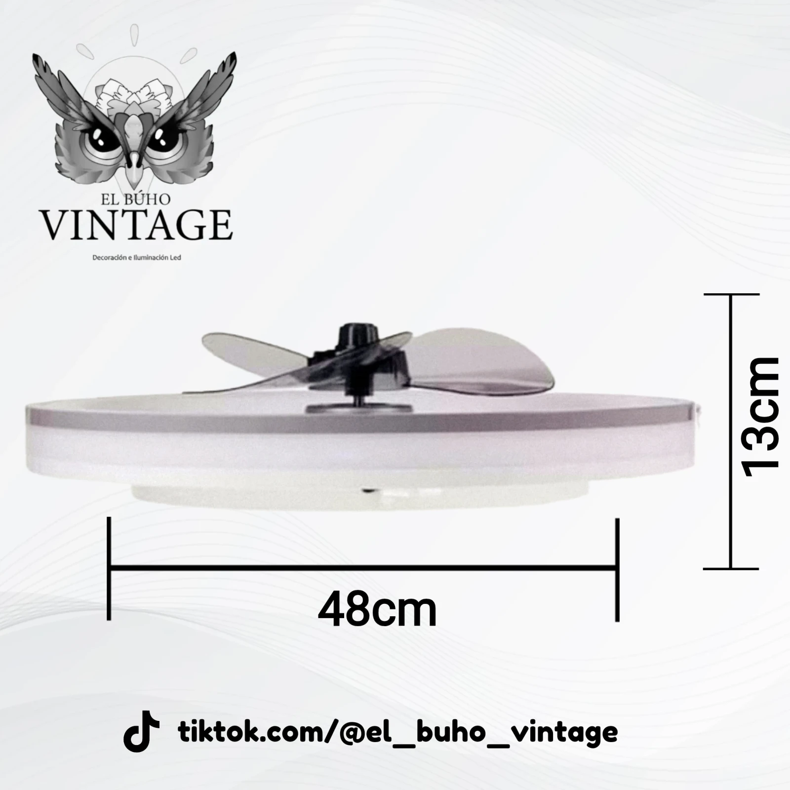 Lámpara Ventilador 50w 4
