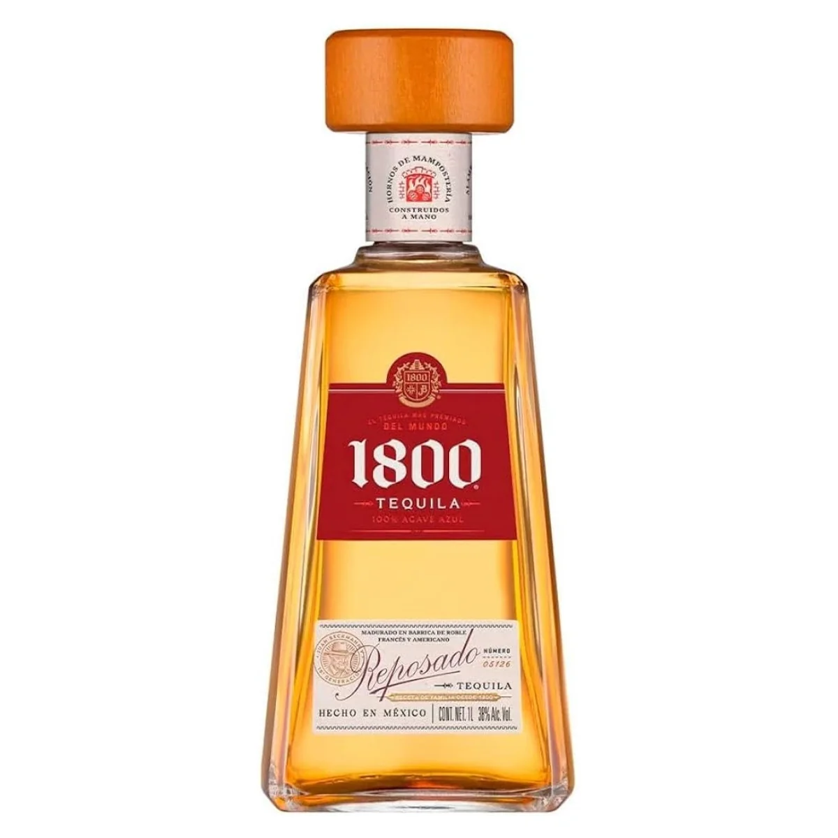 TEQUILA RESERVA 1800 REPOSADO 750 ML