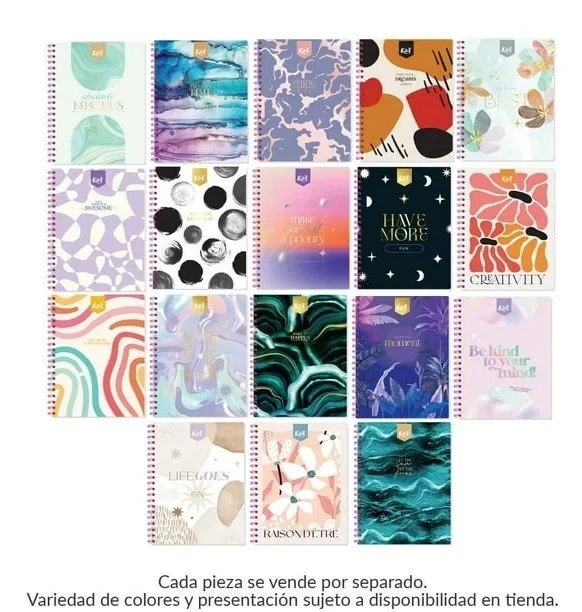 Cuaderno profesional  c5  kiut 100 h espiral doble 2