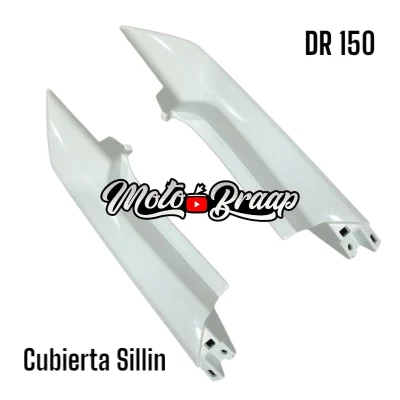 PL DR 150 Cubierta de sillin blanca (par) IMCUS129 OKL
