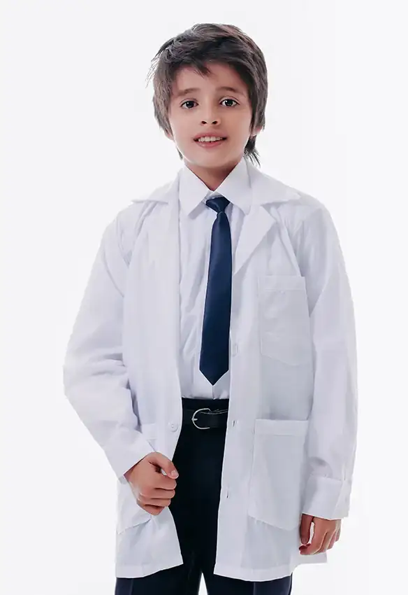 Bata Laboratorio Niño Niña
