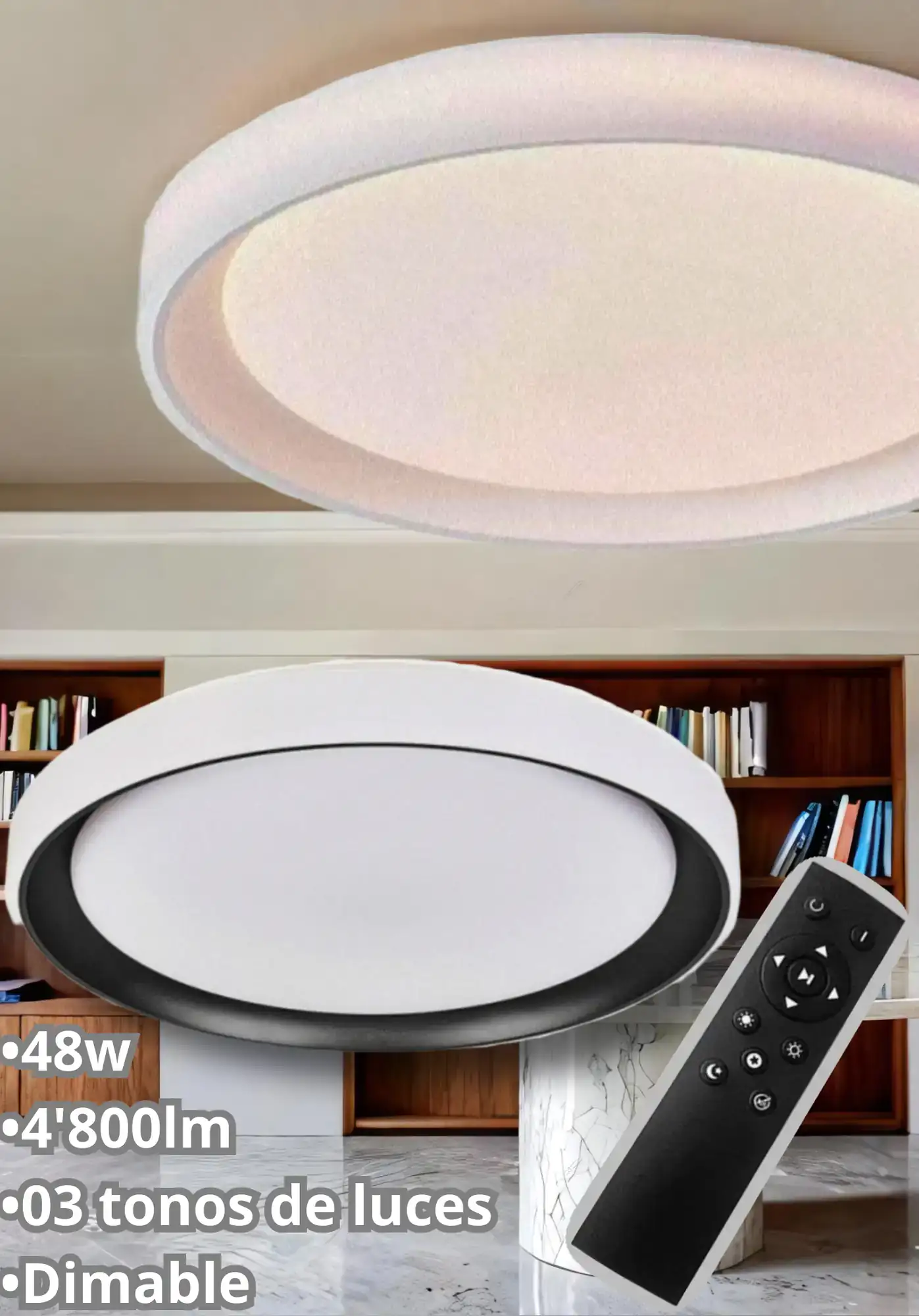PLAFÓN LED Decorativo 48w 2